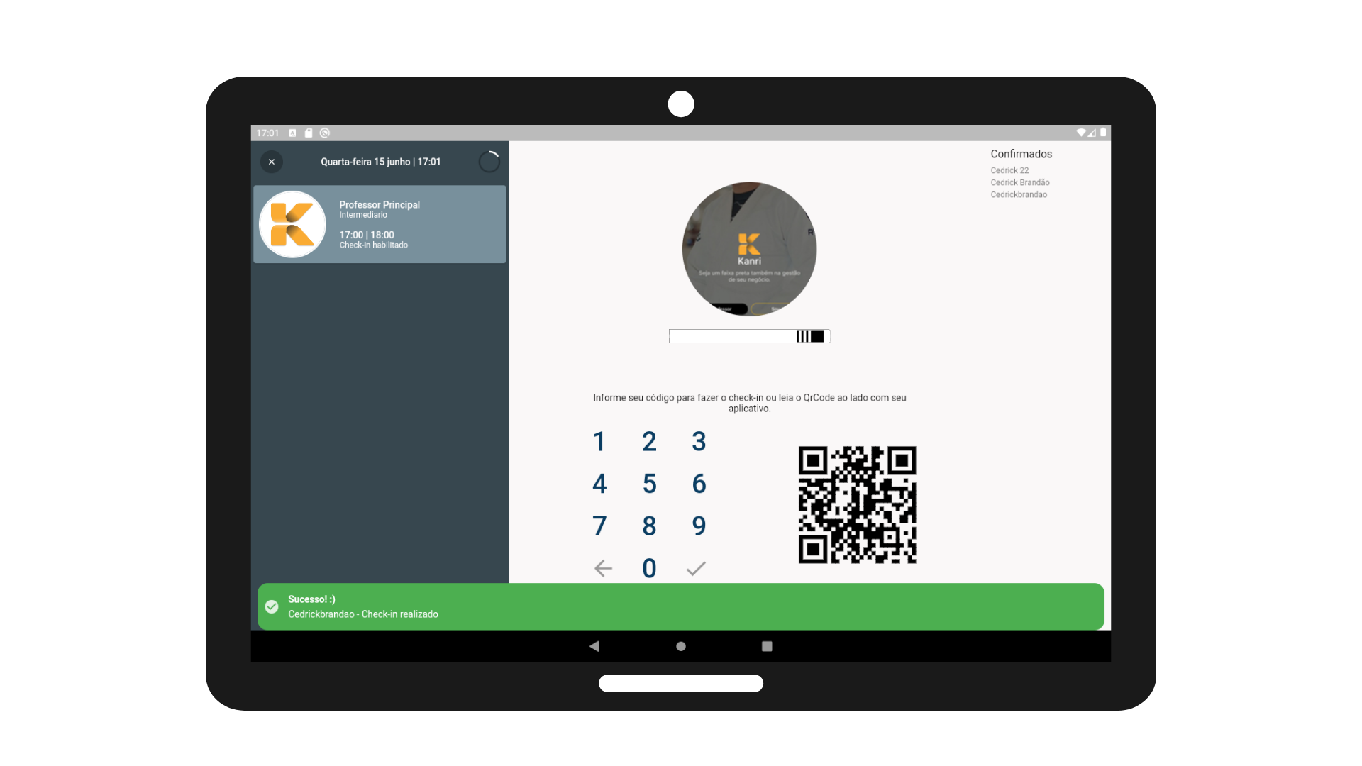 Kanri Totem Check-in